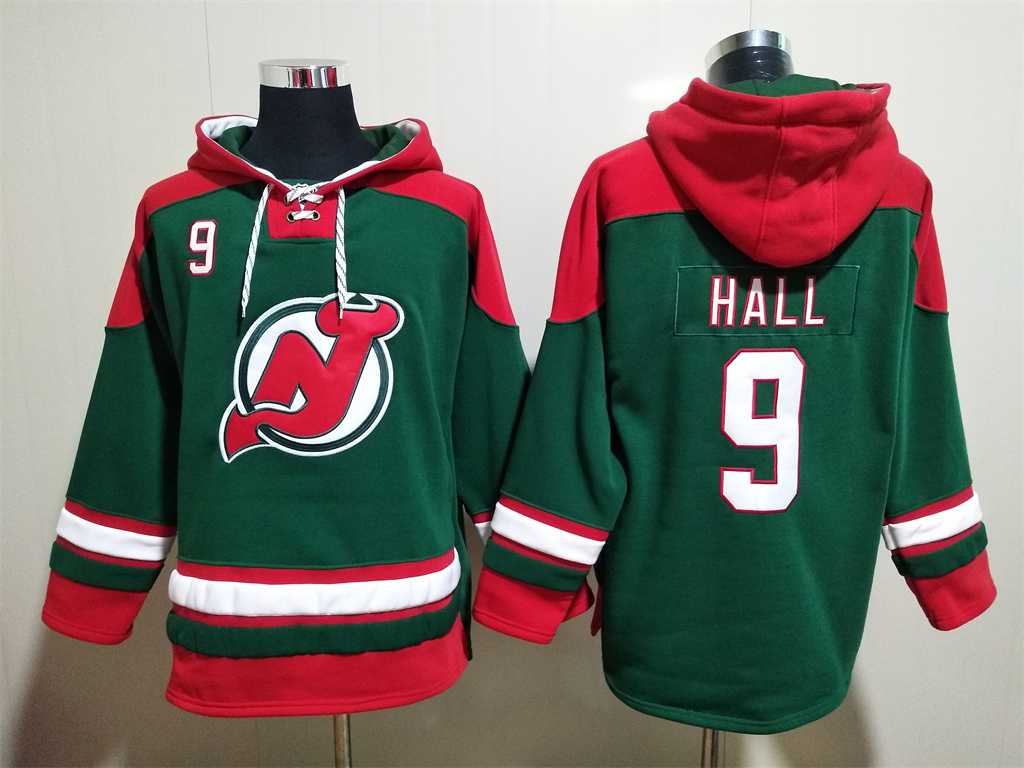 Devils 9 Taylor Hall Green All Stitched Sweatshirt Hoodie,We sell and wholesale Devils 9 Taylor Hall Green All Stitched Sweatshirt Hoodie on line form chian!